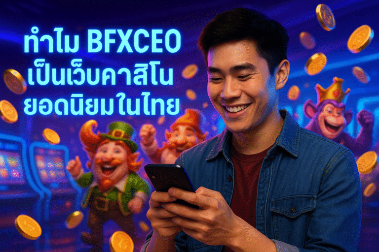 ทำไม BFXCEO เป็นเว็บคาสิโนยอดนิยมในไทย