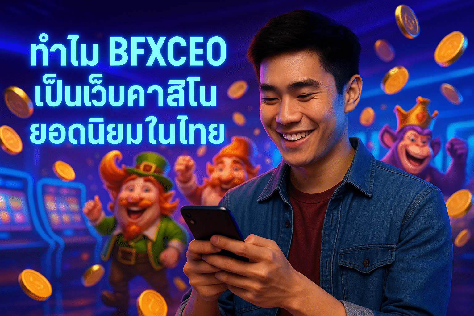 ทำไม BFXCEO เป็นเว็บคาสิโนยอดนิยมในไทย