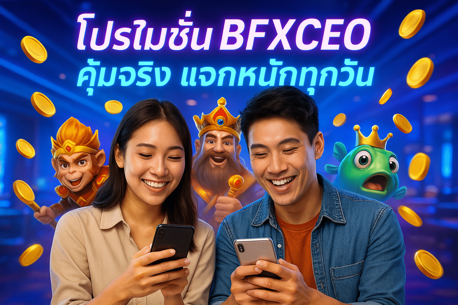 โปรโมชั่น BFXCEO คุ้มจริง แจกหนักทุกวัน