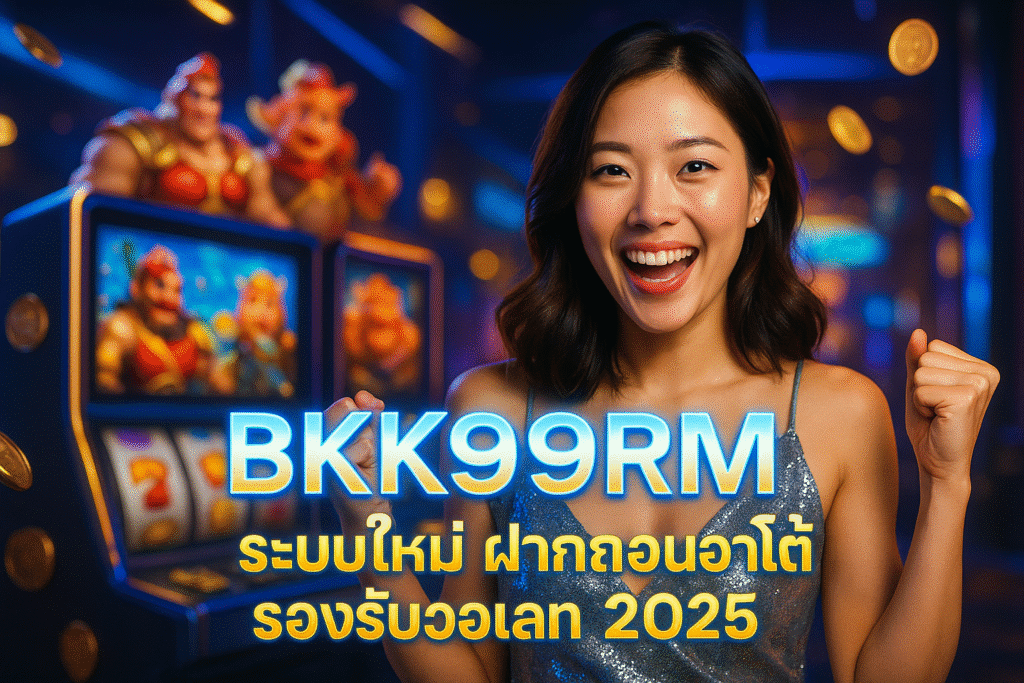 BKK99RM ระบบใหม่ ฝากถอนออโต้ รองรับวอเลท 2025